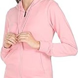 Women's Polyester Hooded Neck Sweatshirt-image-34