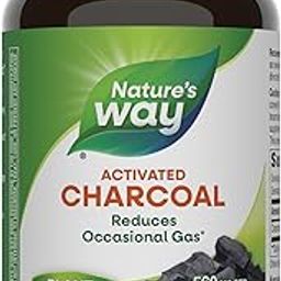 Nature Way, Charcoal Activated, 280 mg, 360 Capsules-image-52