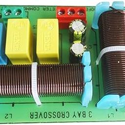3-Way Passive Crossover Circuit Board, 100-200 Watt Speaker Filter Network Heavy Duty 100% Pure Copper 4 to 8 OHMS Frequency devider-image-8