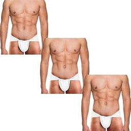 Cotton Men Gym Langot for Gym, Khusti and Physical Activities/Supporter_White_Free Size_Pack of 3-picture-44