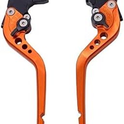 AOW ATTRACTIVE OFFER WORLD Plastic Adjustable Clutch and Brake Lever Set for Ktm Duke 200 (Black)-16