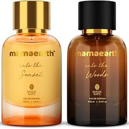 Mamaearth Citrusy & Woody Eau De Parfum Combo Into the Sunset Eau De Parfum-100 ml for Woman & Into the Woods Eau De Parfum-100ml for Man|Made Safe Approved|Travel-Friendly Pack|Premium & Long-Lasting-image-57