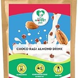 Little Moppet Foods Choco Ragi Almond Drink Mix - 200g-image-23