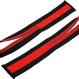 THE STYLE SUTRA® 2X Weight Lifting Straps Wrist Lifting Straps for Strength Training Exercise Red and Black | Sporting Goods | Fitness Running & Yoga | Strength Training | Gloves Straps & Hooks-image-77