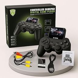 Giftollo Video Game for Kids S10 Retro Games 520 in 1 Mini Controller Gamepad Console Portable Rechargeable Handheld Digital Game Player Pocket Gamer (Pack of 1)-picture-15