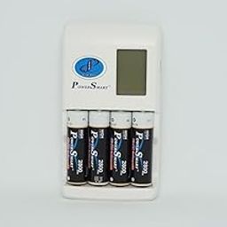 Power Smart PS 327 AA/AAA NI-CD/NI-MH 1 Hour LCD Fast Auto Cut Off Charger with USB Slot for Charging Electronic Devices with 2800 mAh 4 Cells Ready to Use Rechargeable Battery-image-87