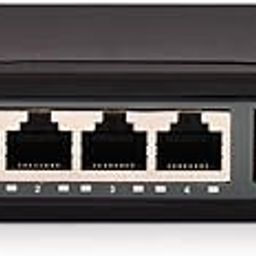 3Pin PE-04FEU 6-Port PoE Network Switch with 4 PoE Ports and 2 Uplink Ports, 72W Power Budget, 10/100 Mbps, IEEE 802.3af/at, Ideal for CCTV, WiFi Access Points, IP Phones-4