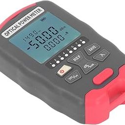 Fiber Optic Power Meter, Red Light Source Relative Power Calculation Optical Fiber Tester 850-1650nm Wide Application LED Light for Measurement (ââ‚¬â€˜50 to +26dBm)-17