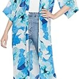 Blue Water-Color Shrug-11