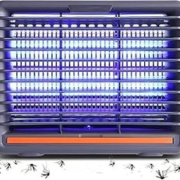Ozoy Electric Mosquito Killer Lamp Insect Fly Killer Machine for Home Kitchen Kids Bedroom Eco-Friendly Indoor Outdoor Restaurants Office Bedroom LED Light Bug Zapper (Grey)-image-7