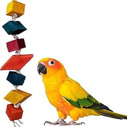 CONGO - NATURAL PARROT TREAT 53X5Cm Premium Edible Colored Hanging&Chewing Toy For Cockatiels,Conure,Senegal,Amazon And Other Birds(Piece Of 1)-30