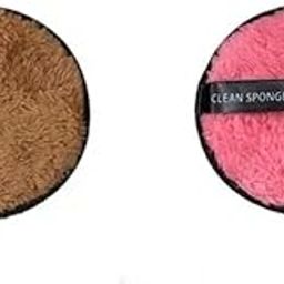 Feelhigh Soft Fiber Makeup Remover Pads, Facial Cleansing Pads for Face Makeup (small, 2)-image-24
