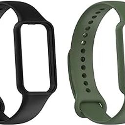 Kapture Silicone Waterproof Replacement Watch Bands Straps For Amazfit Band 7-14