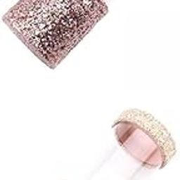 Enakshi® 2Pcs PU Glitter Makeup Brushes Holder Clear Cylinder for Cosmetics Women Men|Health & Beauty | Makeup | Makeup Bags & Cases-image-61