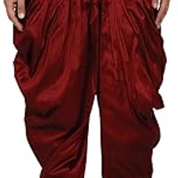 Veera Paridhan Ethnic Solid Maroon Dhoti for Men-image-39