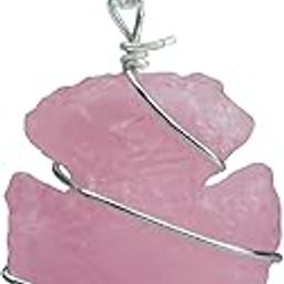 Fashion Jewellery Natural Stone Arrowhead Pendant Necklace With Metal Chain-image-70