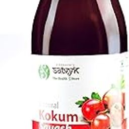 S Siddhagiri's SATVYK THE HEALTH re STORE Kokum Squash (500ml) - No Preservatives and Additives-free | Healthy Squash | Kokum Concentrate| Natural Ingredients | All Natural & Refreshing Drink-image-43