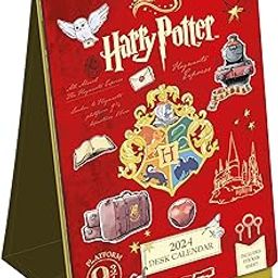 MCSID RAZZ - Harry Potter Table Calendar (2025) With Sticker - Officially Licensed By Warner Bros, USA-11