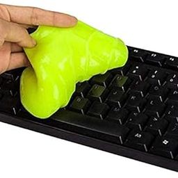 shrajs Keyboard PC Dust Cleaning Cleaner Slime Gel Jelly Putty Kit Magical Universal Super Clean Gel for Keyboard, Laptops, Car Accessories, Electronic Product (Pack of 1)-picture-22