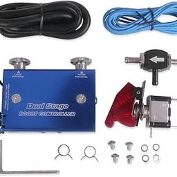 UniMarket® Dual Stage Electronic Turbo Boost Controller Turbocharger PSI Boost Controller Kit'-12