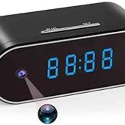 WiFi Table Clock Hidden Spy Camera with Digital Display, Night Vision, Surveillance Camera, for Home & Office-image-26