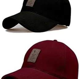 selloria A Brand Soft Cotton Adjustable Unisex Cap for Men and Women Freesize Baseball Caps (Pack of 2)-picture-8
