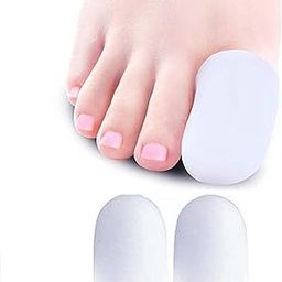 Alexvyan Relief Toes Cover Protective Tube High Heels Rubbing Toes Thumb Protector Guard Silicone Toe Caps Sleeve for Toes Protection-16