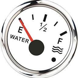 MILAAN Stainless Steel Water Level Gauge Boat Water Tank Level Gauge Ip67 White-27