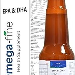 Omegafine Health Supplement Syrup with Fish Oil (Omega - 3, EPA, DHA) For Brain Health & Immunity - 225ml-7