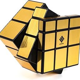 Cubelelo Drift 3x3 Mirror Golden Magic Speed Cube | Shape Shifter Cube | Speedy Stress Buster Brainstorming Puzzle | Ideal for Kids & Adults | High-Performance Bump Cube-12