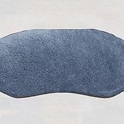 JUZZII Velvet Super Soft & Smooth Sleep Mask Eye Shades for Men Women Girls Boys Kids - Color Grey-image-15
