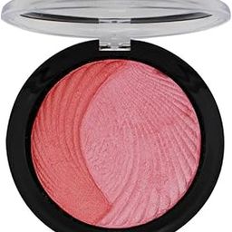 FASHION COLOUR Dual Face Powder & Blusher | Easy Blend | Highly Pigmented | Natural Glow | Face Makeup Blush For Cheekbones & Highlighting | Face Blusher For All Skin Tones | Shade 02-10