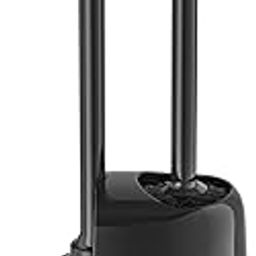hyndrix Toilet Plunger and Brush, Bowl Brush and Heavy Duty Toilet Plunger Set with Ventilated Holder, 2-in-1 Toilet Brush and Plunger Combo for Bathroom Cleaning (Black, 1 Set)-image-67