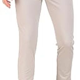 Mens Light Grey 4 -Way Stretchable Formal Slim FIT Solid Premium Pants for Office and Party-image-115