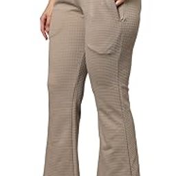 Women's Premium Bell Bottom Bootcut Track Pants with 2 Side Pockets – Stylish & Comfortable Activewear Ideal for Gym, Yoga, Workout, Office, Travel, and Daily Casual Wear-image-86