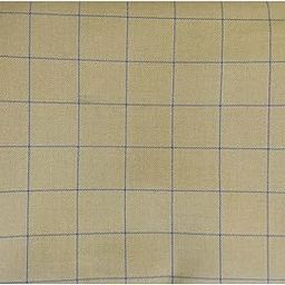 Mens Cream Checks Unstitched Paint Fabric 1.20 Meter Polyster Viscose-picture-10