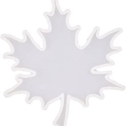 BanteyBanatey ® Resin Art Silicone Casting Mould Epoxy Mold Silicon Jewellery Moulds DIY Coaster Molds Maple Leaf Agate Shape(Pack of 1)-3