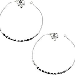 Nazariya Anklet (Payal) in 92.5 Silver for Girls and Women With Ghungroo-image-10