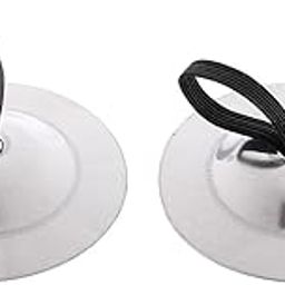 THE STYLE SUTRA® 1 Pair Belly Dancing Finger Cymbals Percussion Musical Instrument for Children Kids Early Education Toys Gift-0