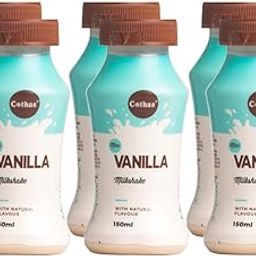 Cothas Vanilla Milkshake with Real-Toned Milk, Natural Flavor Extracts, Rich and Velvety, Pack of 6 (150ml each)-image-35
