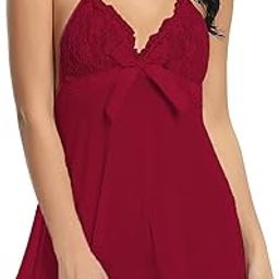 Babydoll Nightwear Lingerie with Panty Short Transparent Nighty for Women Bra Panty Set for Women Baby Doll Night Dress Babydoll Lingerie for Honeymoon-image-5