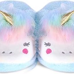 London Furry Slipper Unicorn - Cozy Comfort for Your Feet!-image-54