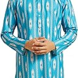 Men's Cotton Blend Printed Kurta (1pc)-image-75