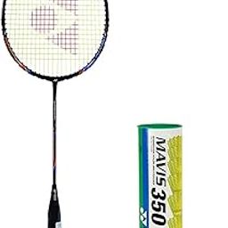 Yonex 18i Mavis Badminton Combo (Nanoray Light 18i Full Graphite Racquet, Black + Mavis 350 Shuttlecock)-11