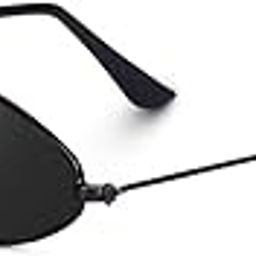 Black Diamond Shape Cateye Metal Non-Polarized Sunglasses, Goggles For Women's 400 UV Protection - Pack of 1 (Medium)-5