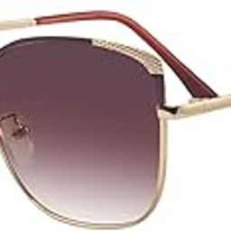 Square Polarized Sunglasses for Women With UV Protection, Fashionable Stylish Eyewear, Color-Brown, Medium-46