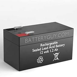 BatteryGuy Nellcor N-550 Oximax Pulse Oximeter replacement 12V 1.2Ah SLA battery - BatteryGuy brand equivalent (rechargeable - Qty of 1)-image-9