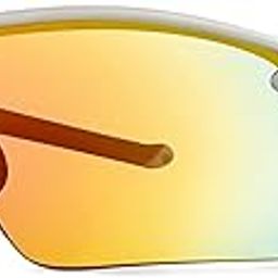 Optics - UV Protected Polycarbonate Lens Sports Sunglasses For Men Driving Cricket Fishing Cycling Sunglasses (S/VC2239/C1R), Medium, Multicolor-picture-30