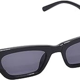 Women Black Lens Black Cateye Sunglasses(HSSG1030)-picture-27