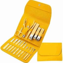 NEHAN ENTERPRISE Manicure Set Nail Clipper Kit - 16 Pieces Stainless Steel Manicure Kit, Nail Care Tools for Hand & Feet, Nail Clippers Pedicure Professional Grooming Kits for Facial, Hand & Foot Care-image-97